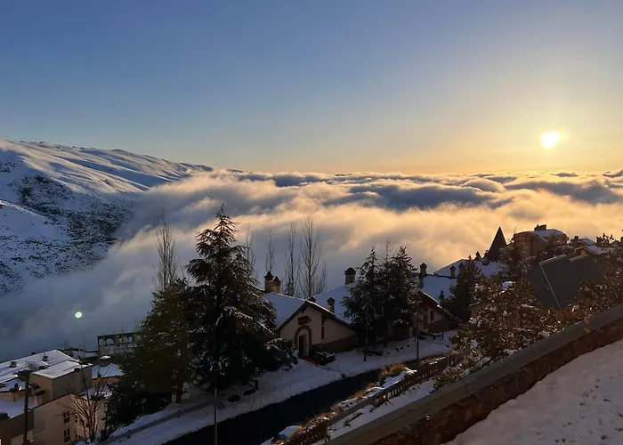 Sierra Nevada Apartamento, Ideal Para Grupos, Aparcamiento En La Puerta Y Con Impresionantes Vistas